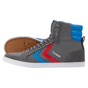 chaussures-montantes-hummel-slimmer-stadil-marron-rouge-bleu