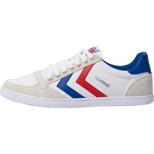 chaussures-hummel-slimmer-stadil-blanc-bleu-rouge