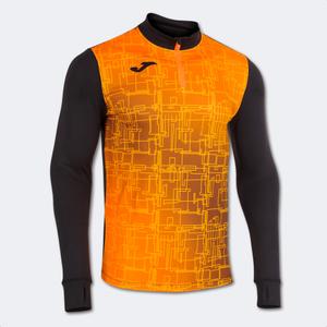 101930-108-sweatshirt-joma-elite-viii-1-2-zip-noir-orange