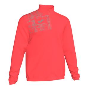 102234-040-sweatshirt-joma-elite-viii-1-2-zip-rose-fluo