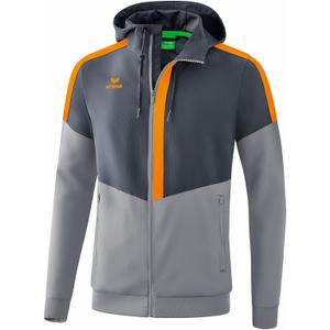 1032004-veste-a-capuche-erima-tracktop-squad-gris-fonce-gris-clair-orange
