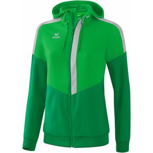 1032019-veste-a-capuche-femme-erima-tracktop-squad-vert-clair-vert-fonce-argent