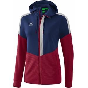 1032064-veste-a-capuche-femme-erima-training-bleu-marine-bordeaux-argent