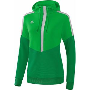 1072019-sweat-a-capuche-femme-erima-squad-vert-clair-vert-fonce-argent