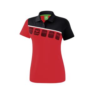 1111912-polo-femme-erima-5-c-rouge-noir-blanc