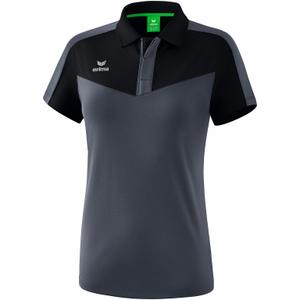 1112003-polo-femme-erima-squad-noir-gris-fonce