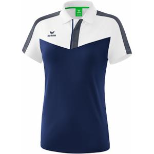 1112011-polo-femme-erima-squad-blanc-bleu-marine-gris-fonce