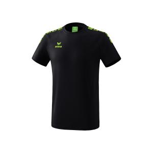 2081939-t-shirt-erima-5-c-essential-noir-vert