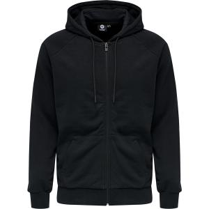 211165-2001-sweatshirt-a-capuche-hummel-hmlisam-zip-noir