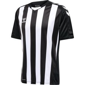 211458-2114-maillot-hummel-hmlcore-xk-striped-noir-blanc