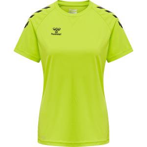 211944-5045-t-shirt-femme-hummel-hmlcore-xk-core-poly-vert-citron