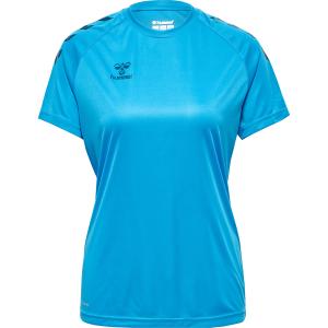 211944-8729-t-shirt-femme-hummel-core-poly-bleu-fonce