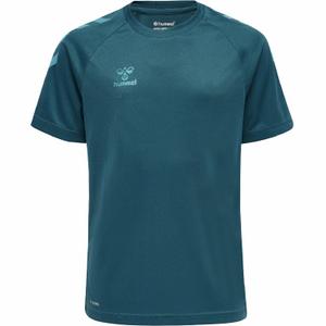 212644-7058-t-shirt-enfant-hummel-hmlcore-bleu-corail