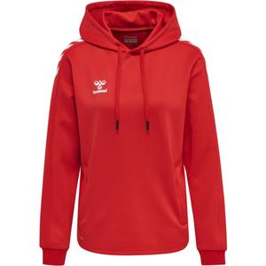 212649-3062-sweatshirt-a-capuche-femme-hummel-hmlcore-xk-poly-rouge