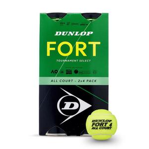 601357-lot-de-2-tubes-de-4-balles-de-tennis-dunlop-fort-all-court-jaune-tu