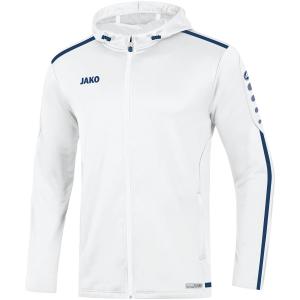 6819-u-90-veste-jako-a-capuche-striker-2-0-blanc-bleu-marine