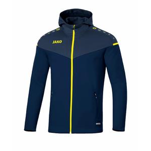 6820-f-93-veste-jako-femme-a-capuche-champ-2-0-bleu-marine-bleu-fonce-jaune-fluo