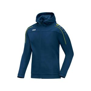 6850-f-42-veste-jako-femme-a-capuche-classico-bleu-nuit-jaune-citron