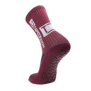 c014-chaussettes-mi-longues-classic-tape-design-bordeaux-tu