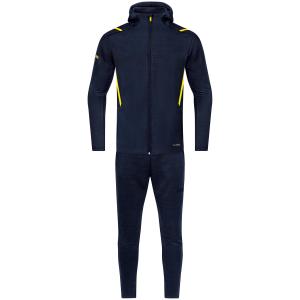 9821-h-512-veste-jako-de-loisir-a-capuche-challenge-bleu-marine-jaune-fluo