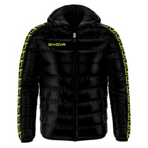 g022-1019-doudoune-bande-enfant-givova-olanda-black-fluo-yellow