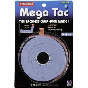 tg10mtb-lot-de-10-surgrips-de-tennis-tourna-mega-tac-bleu-103x29-mm