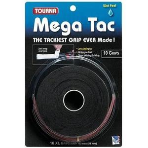 tg10mtn-lot-de-10-surgrips-de-tennis-tourna-mega-tac-noir-103x29-mm