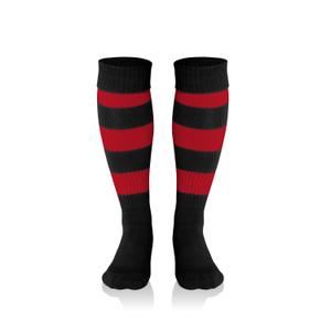 0022281-323-lots-de-5-paires-de-chaussettes-enfant-acerbis-noir-rouge