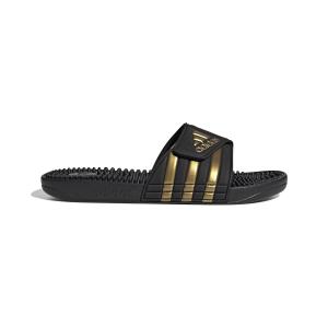 claquette-adidas-adissage-noir-or-metallise-noir