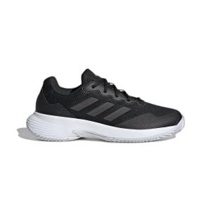id1494-chaussures-de-tennis-femme-adidas-gamecourt-core-black-core-black-silver-metallic