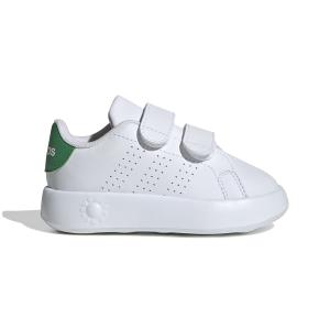 id5286-baskets-bebe-adidas-advantage-white-green