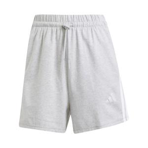 in6174-short-coton-femme-adidas-essentials-3-stripes-lgreyh-white