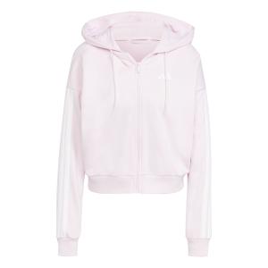 is6998-sweatshirt-a-capuche-zippe-femme-adidas-essentials-3-stripes-clpink-white