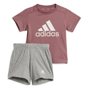 iz4975-ensemble-t-shirt-et-short-bebe-adidas-essentials-logo-precri-white
