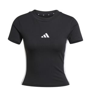 jc8325-t-shirt-slim-femme-adidas-essentials-3-stripes-baby-black-white