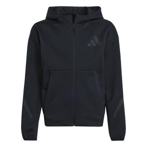 jf2847-sweatshirt-a-capuche-zippe-enfant-adidas-z-n-e-black-black