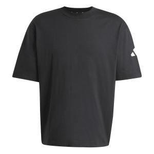 jf3615-t-shirt-loose-adidas-essentials-fit-3-stripes-black-white