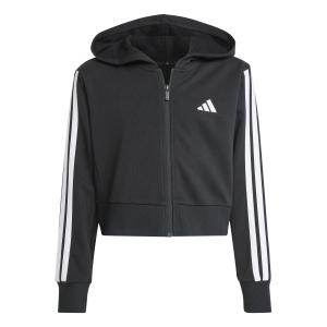 jj0956-sweatshirt-a-capuche-full-zip-fille-adidas-essentials-black-white