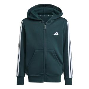 jy4978-sweatshirt-a-capuche-zippee-enfant-adidas-essentials-aurora-ivy-white