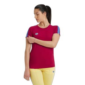 001225-483-t-shirt-femme-arena-team-burgundy-neon-blue-butter