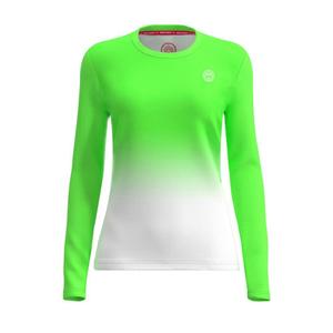 g1330001-ngnwh-maillot-manches-longues-fille-bidi-badu-crew-gradiant-neon-green-white