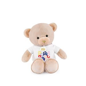 jo2447-peluche-avec-t-shirt-paris-2024-25-cm-beige-tu