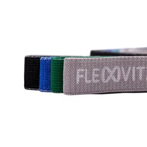 k2491-multi-bande-de-resistance-flexvit-revolve-x4-gris-vert-bleu-noir-100x3-cm-100x4-cm