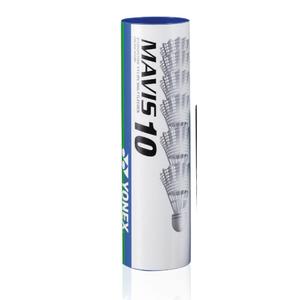 251m10-tube-de-6-volants-de-badminton-yonex-mavis-10-blanc-tu