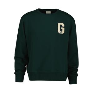 2067062-374-sweatshirt-col-rond-gant-g-badge-tartan-green