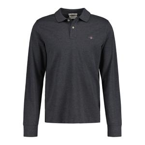 2230-95-polo-en-coton-pique-manches-longues-gant-reg-shield-antracit-melange
