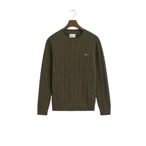 8050601-384-pull-col-rond-gant-cable-khaki-green-mel