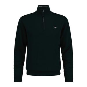 87213-374-pull-laine-demi-zip-gant-superfine-tartan-green