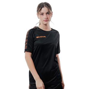 ba02-1028-t-shirt-a-poly-bande-givova-nero-arancio-fluo
