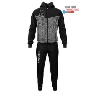tr018p-1044-survetement-a-capuche-polaire-givova-visa-black-gris-oscuro-melange